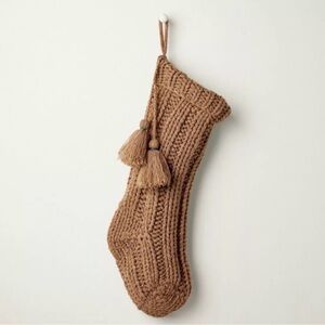 Chunky Rib Knit Christmas Stocking - Hearth & Hand with Magnolia
